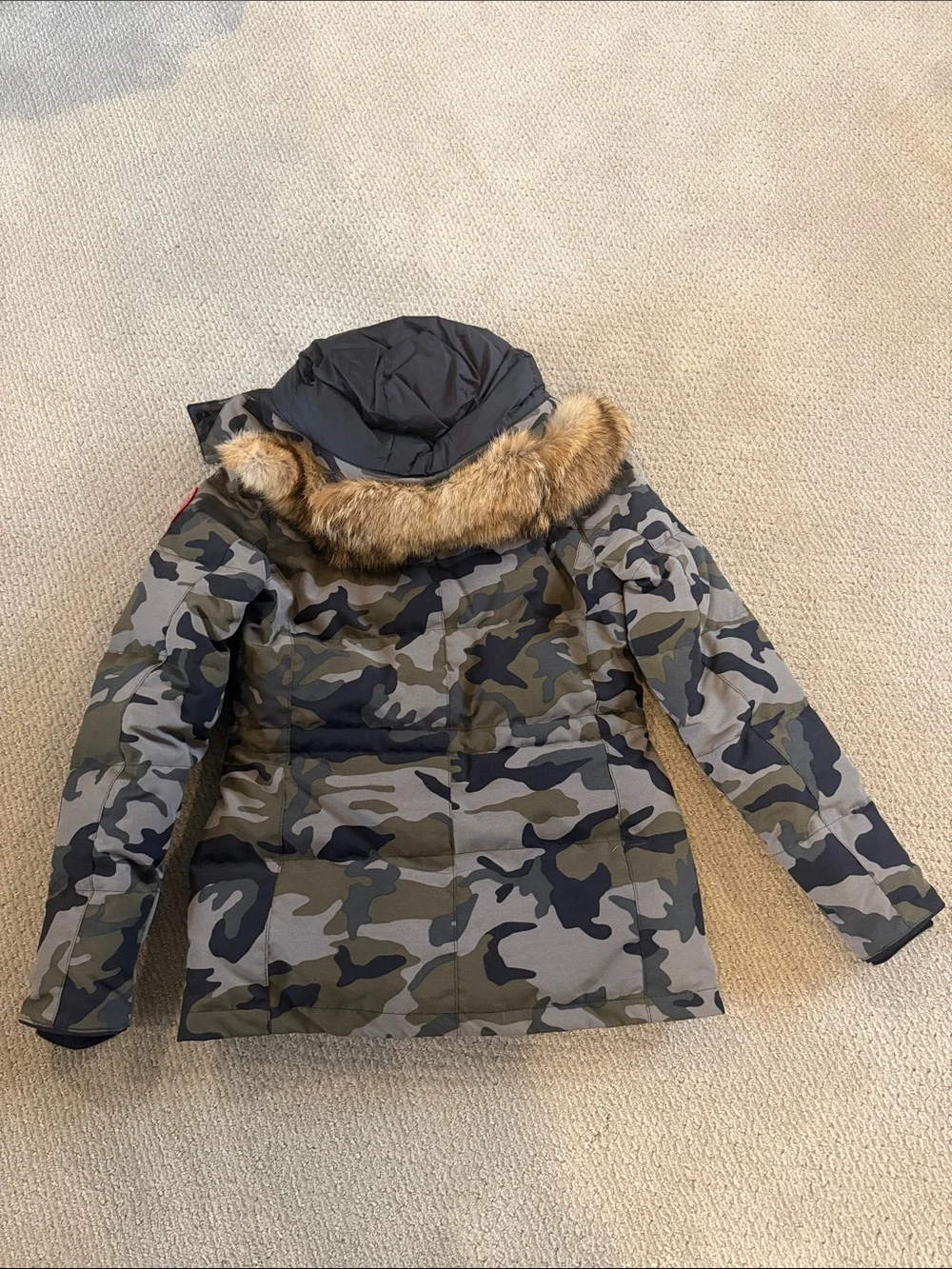 Canada Goose Women’s Camouflage Puffer Jacket - Olive/Gray/Black